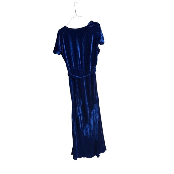 1930s Openhym's Debuvel Transparent Velvet Dress — Art Deco Silk Velvet Gown - Picture 16 of 16